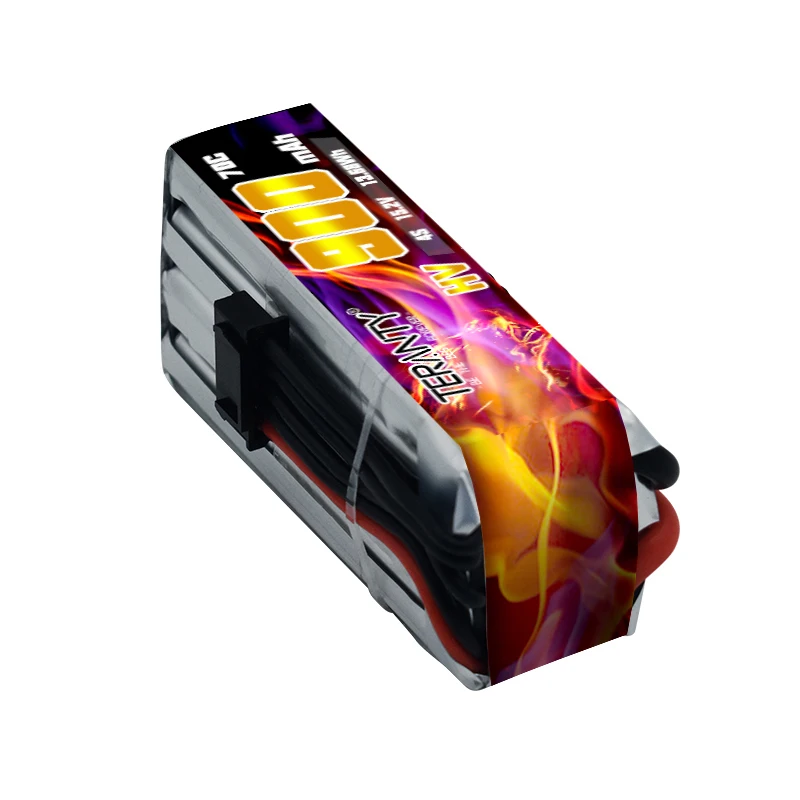 1/2Pcs Upgraded TREANTY 4S 15.2V 70C/140C 900mAh Lipo Battery HV Remote control RC car model, ship model, helicopter battery
