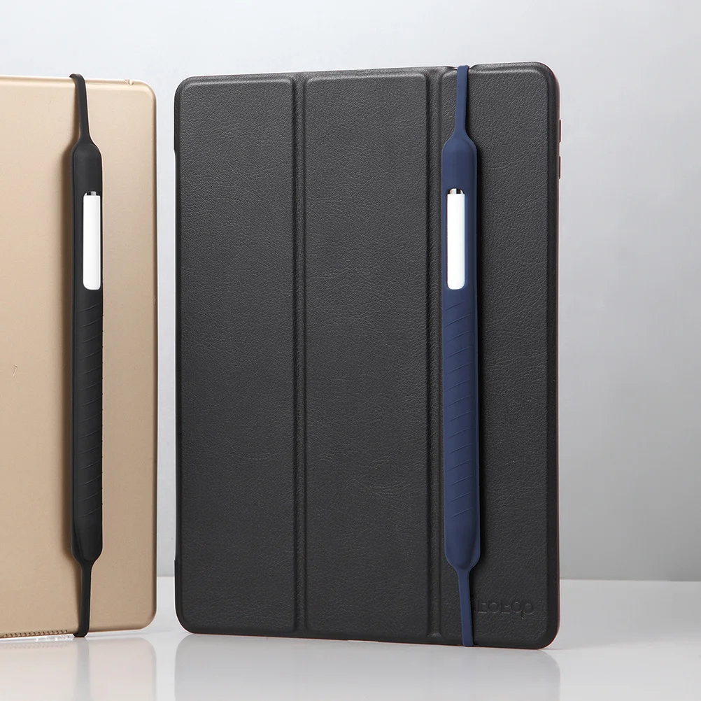 

Anti-Lost Silicone Pen Cover For Pencil 1/2 All-Inclusive Protective Sleeve Non-Slip Stylus Holder Pencil Protector Case