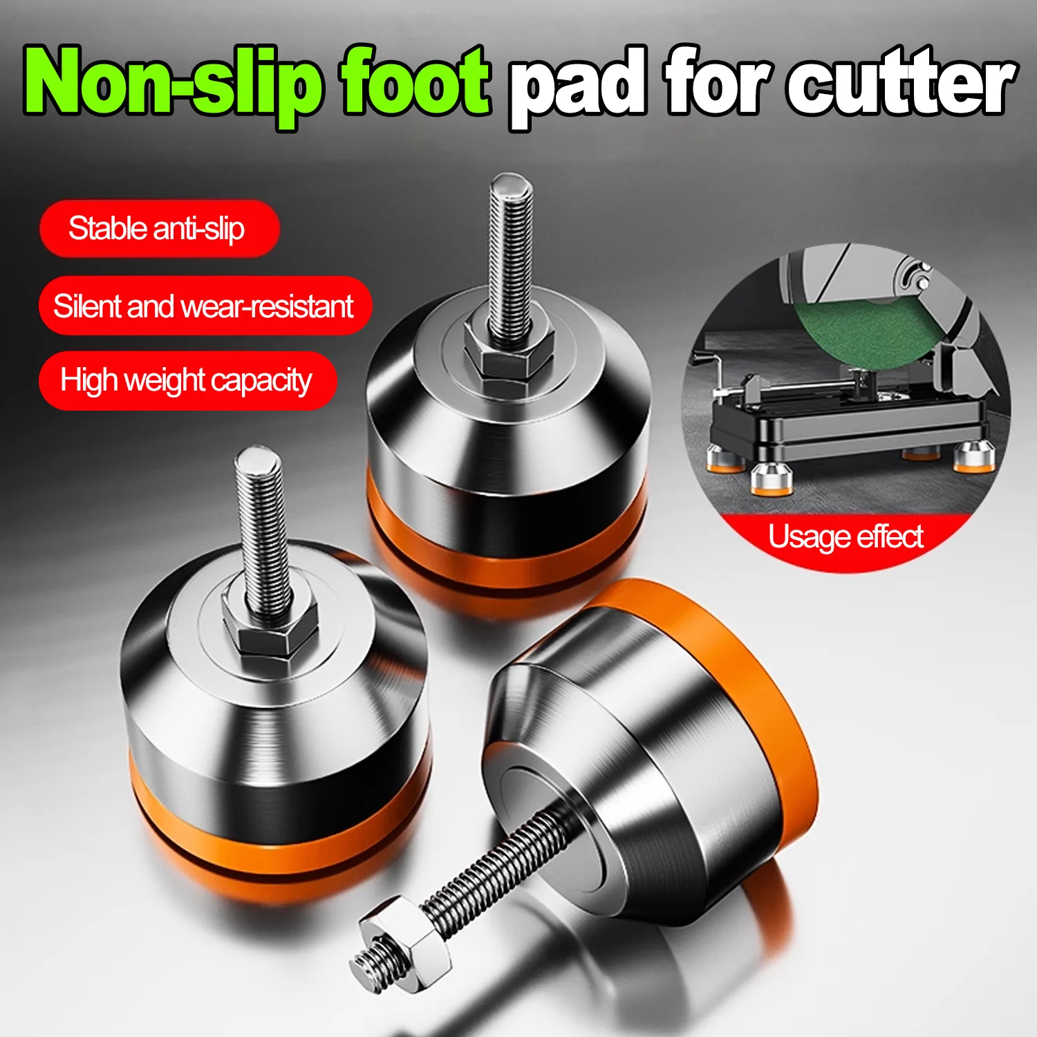 

Heavy Duty Leveling Feet,Leg Leveler Dia Base,Adjustable Leveling Feet for Furniture Cabinet Mechanical Equipment Workbench