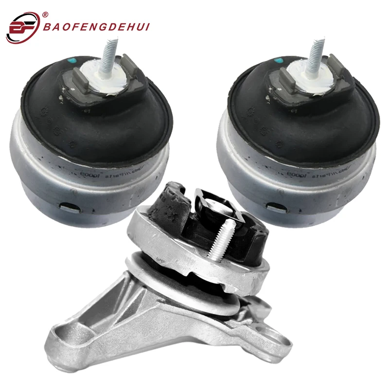 Trans Support  Engine Motor Mounts for Audi A4 Quattro 07-05 L4 2.0L