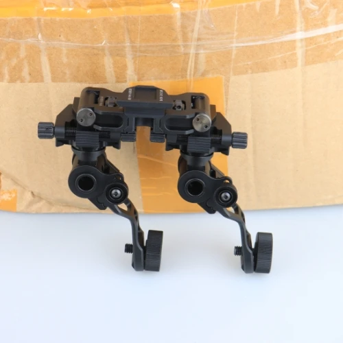 Free Shipping PVS14 NVG Binocular Bridge Goggles Stent Skip Rhino Mount NVG Arms Mount for L4 G24 Mounting Helmet Fast Mount