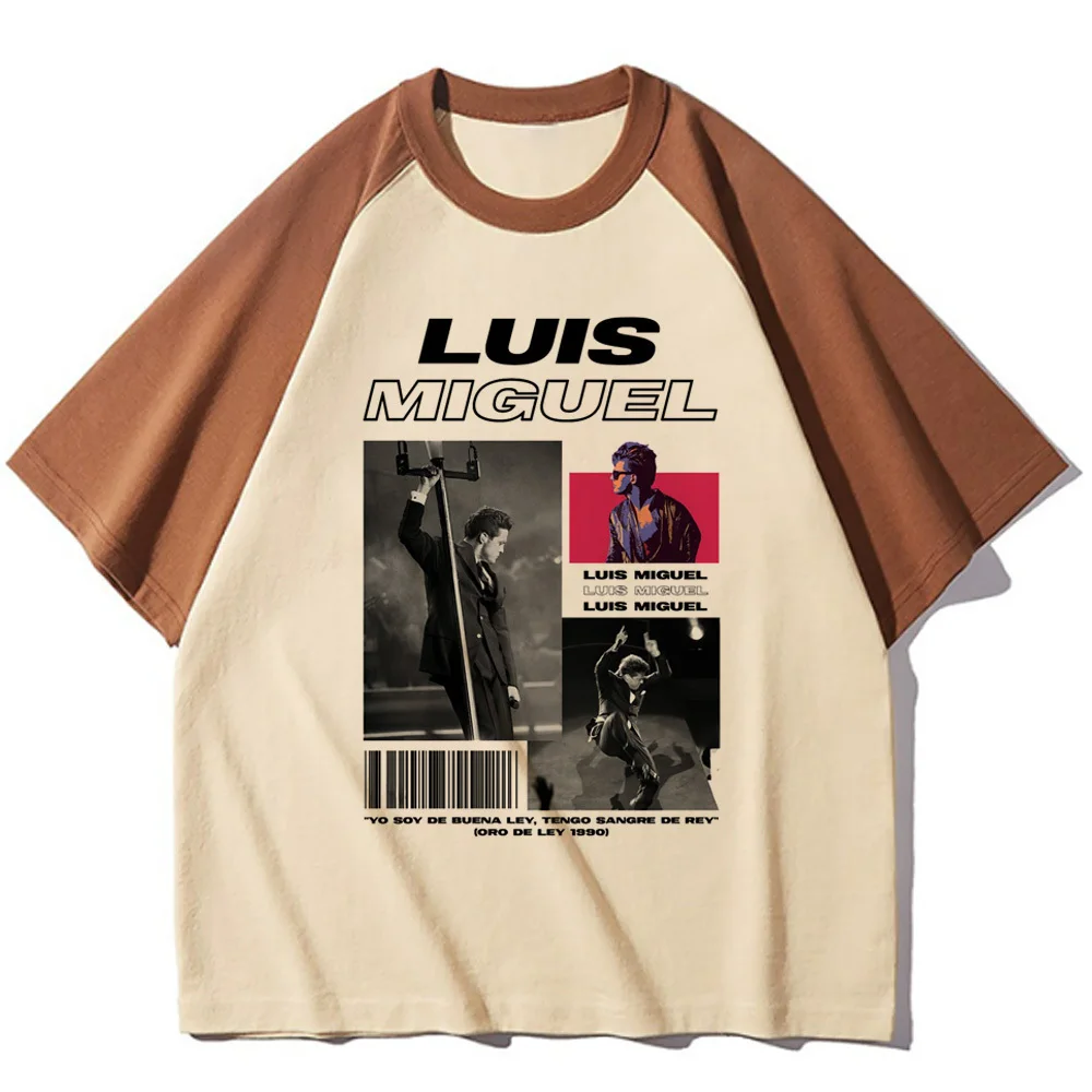 Luis Miguel t-shirts women blend athleisure Tee girl y2k designer comic clothing