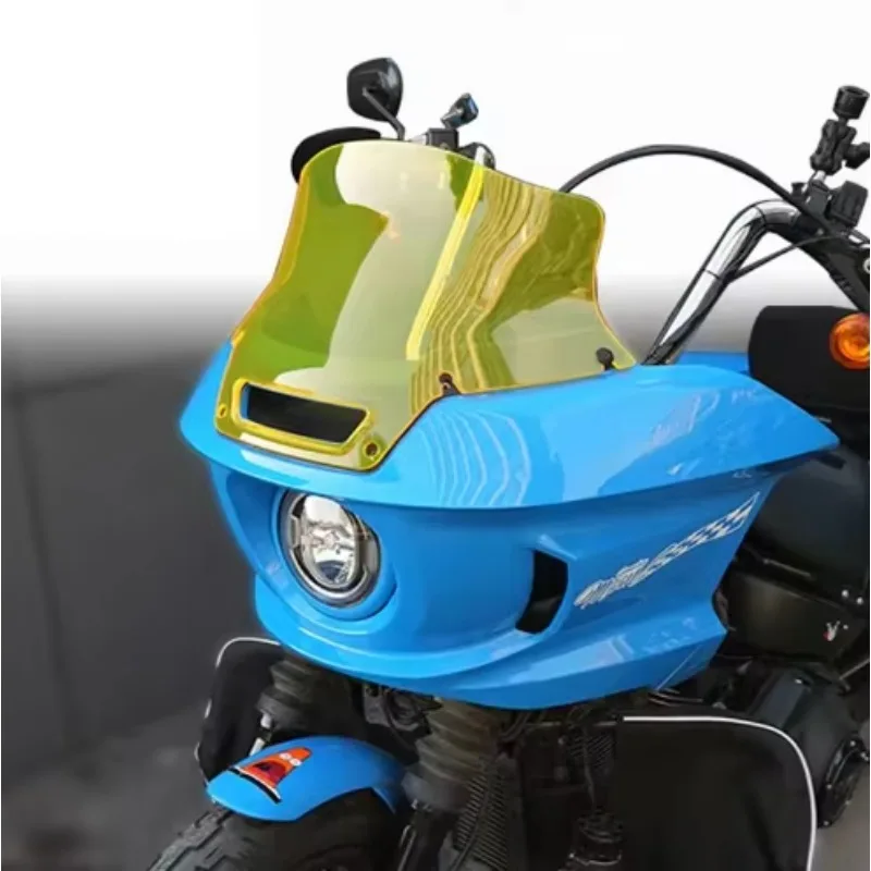 Rider ST Motorcycle Frame And Body Parts 6.5 And 8.5inch Color Windshield Accessories Low Rider Wind Deflector