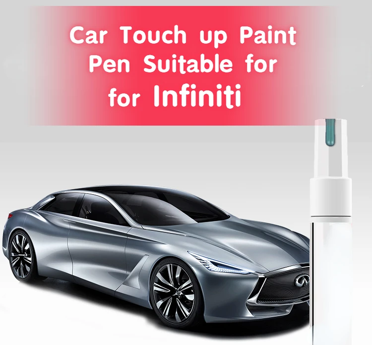 

Car Touch up Paint Pen Suitable for for Infiniti Q50L QX50 QX60 QX70 HAILANG Blue Pen Lustrous White Original Factory Paint Fix