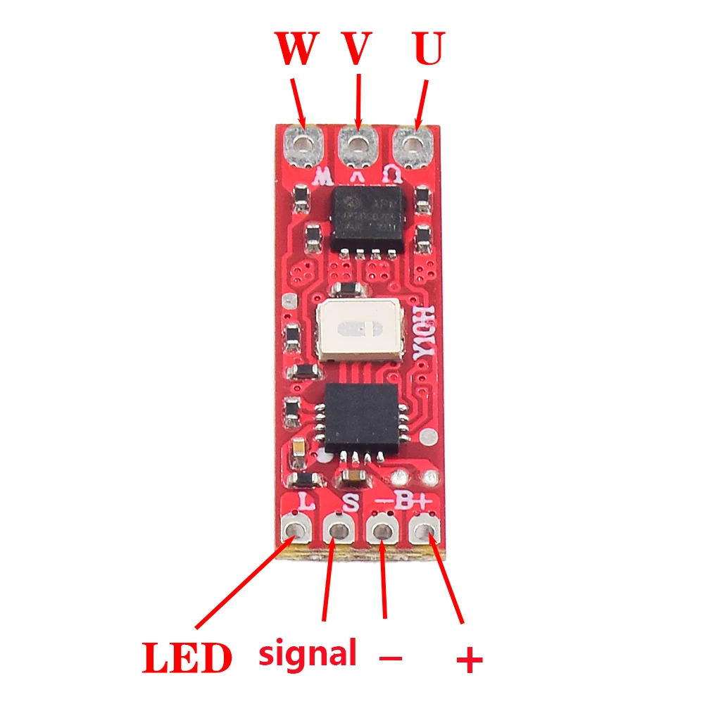 2S-3S DC 3.7V-7.4V 8A Mini BLDC Brushless Motor Driver Board Electric Regulator Drive For 1104 1106 1306 1407 1503 Motor