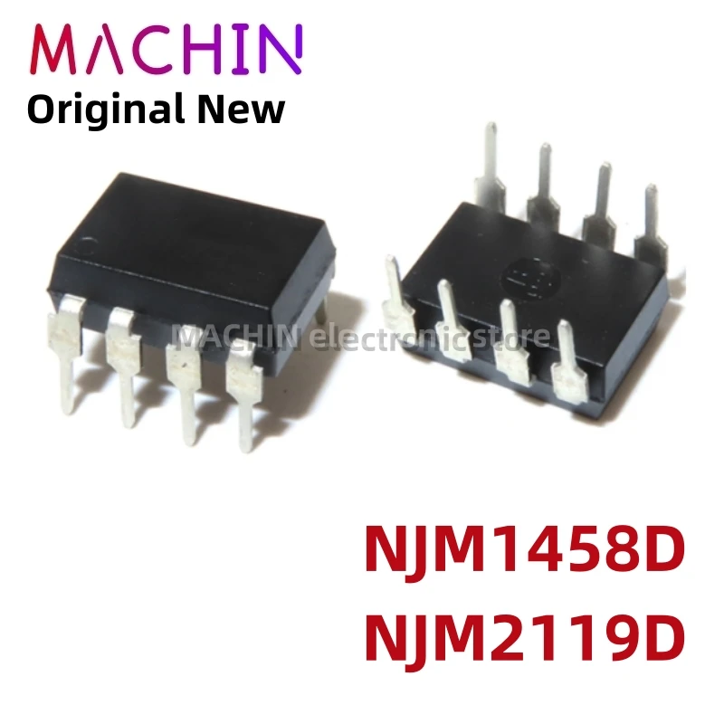 1pcs NJM1458D NJM2119D DIP-8 Operational Amplifier DIP8