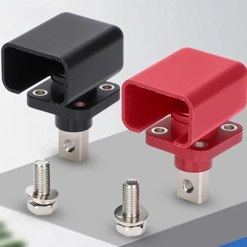 200A Lithium Battery Terminal Block Energy Inverter All-Copper Battery Storage Terminal Connector Through Wall Type Universal