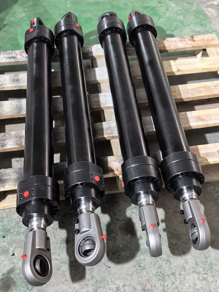 China Hydraulic Pneumatic Manufacture Customize  Engineering Long Stroke Piston Hydraulic Oil Cylinder Double Action