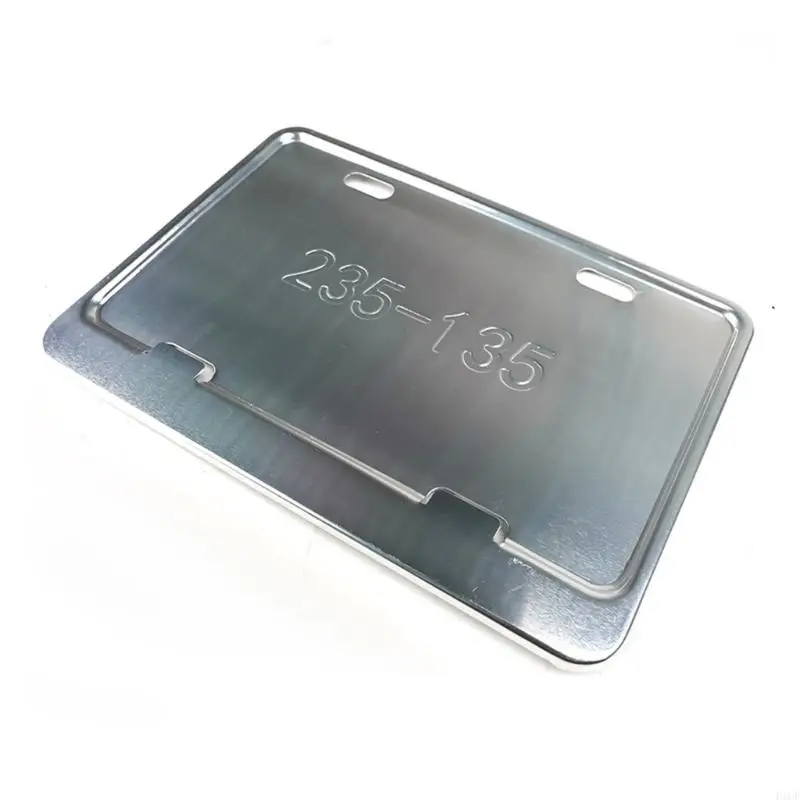 2026 New Sleek Aluminum Motorcycle Number Plate Frame Philippines Approved Weather Resistant Quick Installation