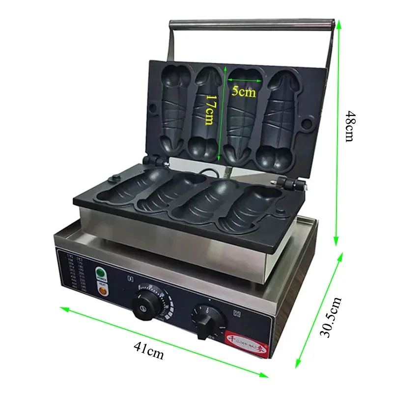 

Commercial None-stick Electric Bubblemaker Waffle Machine