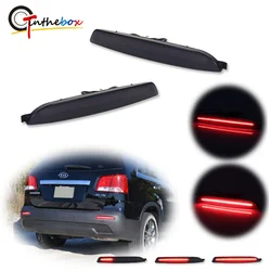 Gtinthebox Red LED Car Rear Bumper Reflector Lights For KIA Sorento 2011 2012 2013 Tail/Brake Light Rear Fog Light & Turn Signal