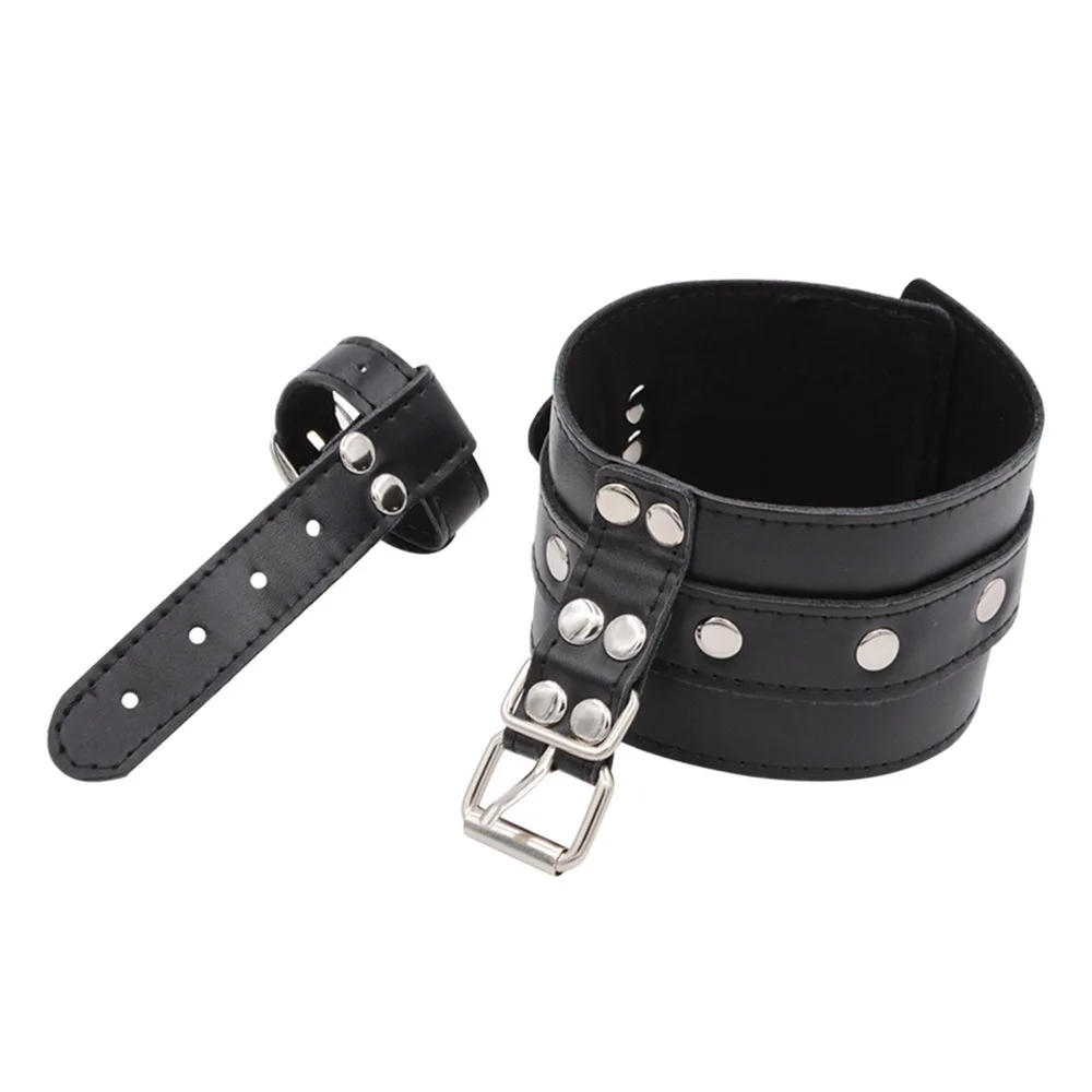 BDSM Leather Thumb Toes Bondage Cuffs Hand Foot Restraint Cuffs Erotic Sex Toys For Couples Slave Restraints Adult Games Fetish