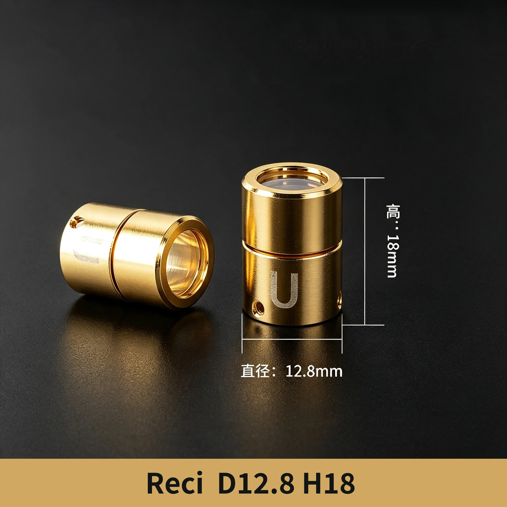 Laser Source QBH Protective Lens D12.8 H16 H18 H19 Optical Fiber QBH Lens BWT D12.8 H18.4 for Raycus Reci MAX JPT IPG GW Laser