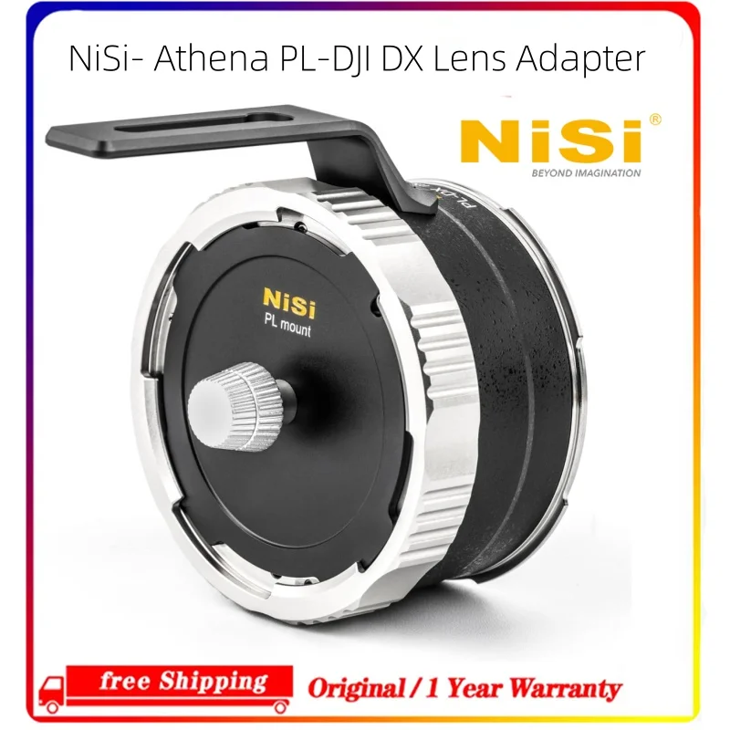 NiSi Lens Mount Adapter PL-E/RF/L/DX Mount for Nisi ATHENA Prime Cinema Lens 14mm T2.4 25mm 35mm 50mm 85mm T1.9 Full-frame Lens