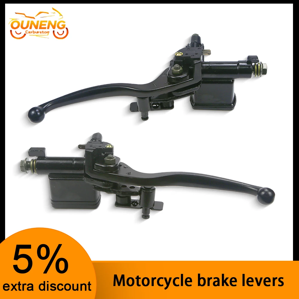 

For Universal 50cc-250cc Dirt Bike ATV Four-wheel Motorcycle Cylinder Hydraulic Brake Lever Clutch Lever Pump Left Right