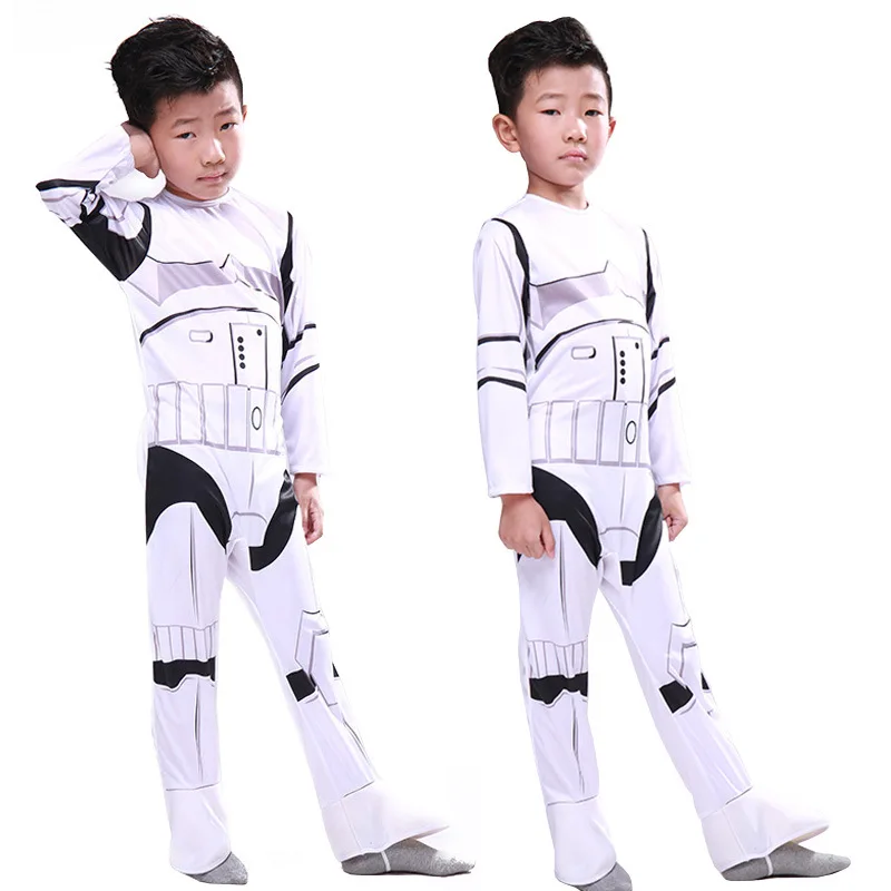 أزياء تنكرية للأطفال مستوحاة من حرب النجوم لعيد الهالوين، زي فارس الجيداي، ملابس حفلات للأطفال، زي مسرحي تقليدي صيني #1