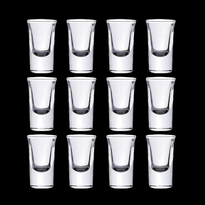 12 sztuk zestaw kieliszkรณw do wina 15ml gospodarstwa domowego whisky koktajlowe kieliszki do picia naczynia do picia luksusowe zestawy przezroczyste