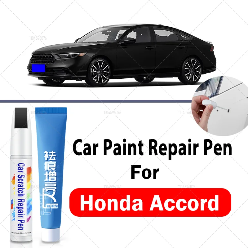 

Car Paint Repair Pen For 1976-2025 Honda Accord Paint Scratch Repair Accessories 4PCS Red R569M Black NH731P Brown YR66M White