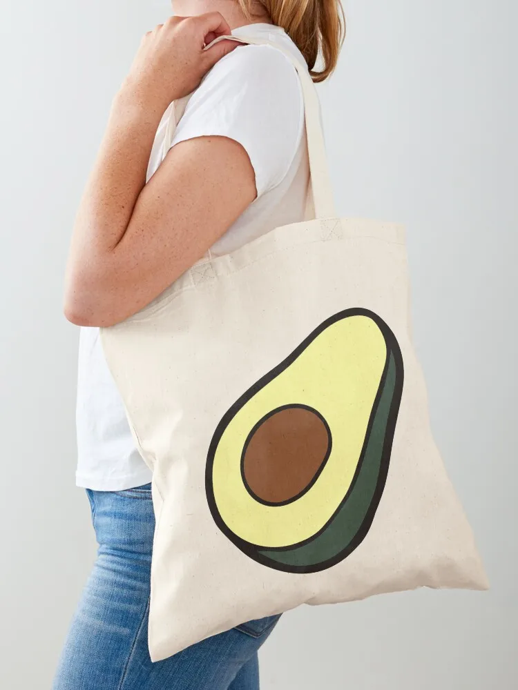 

Avocado Pattern Tote Bag tote bag screen large tote bag cute pouch Lady