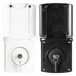 Gravity Fresh Water Fill Inlet Filter Housing with Lock Motorhome Locking Water caps Fit for Carver Crystal 2 RV