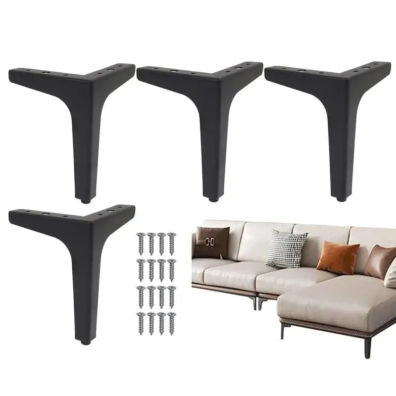 

Sofa Legs 10/15cm Height Replacement Furniture Legs Triangular Support Heavy Duty Table Legs Furniture Feet for Home Use