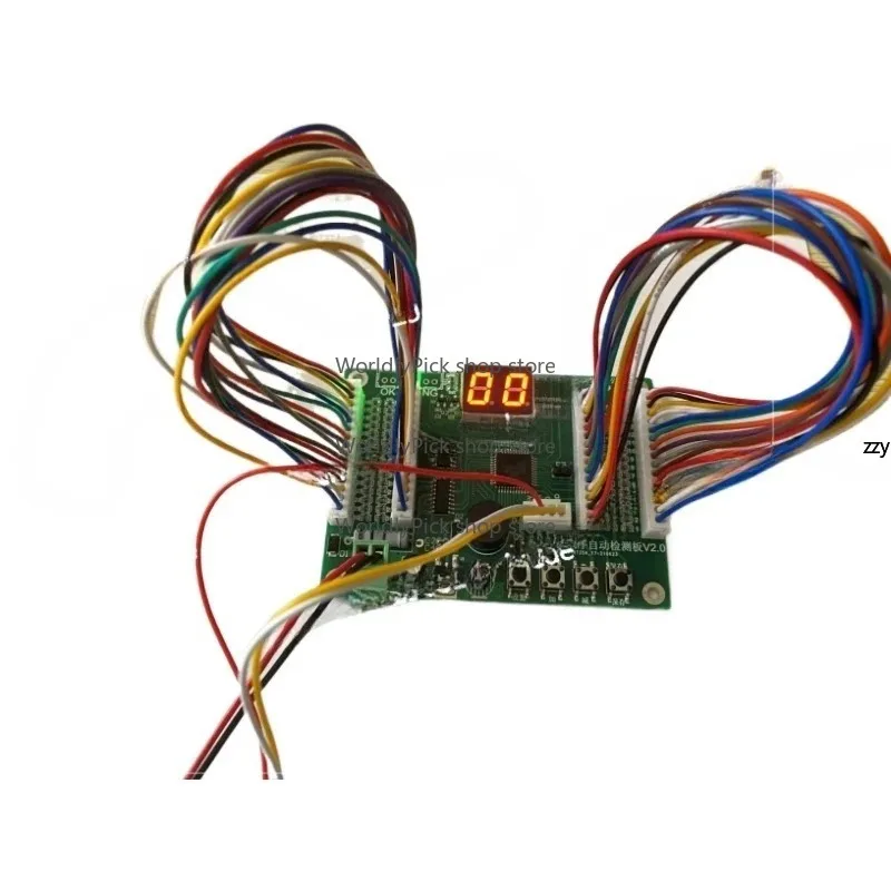 

wire sequence detection, data cable, cable, serial port, cable open circuit, short circuit, dislocation, cable conduction tester