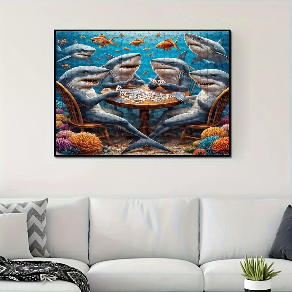 ปริศนาสำหรับผู้ใหญ่ 500/1000 ชิ้น |   เกมครอบครัวที่สนุกสนานและคลายเครียดคุณภาพสูง เหมาะสำหรับวันเกิด คริสต์มาส ฮาโลวีน และเป็นของขวัญ