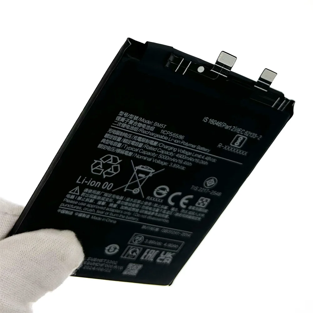 Brand new BM5T Original Battery For Xiaomi Poco X6 Pro 5G Mi 13T Mobile Phone High Quality Phone Batteries batteria +Free Tools