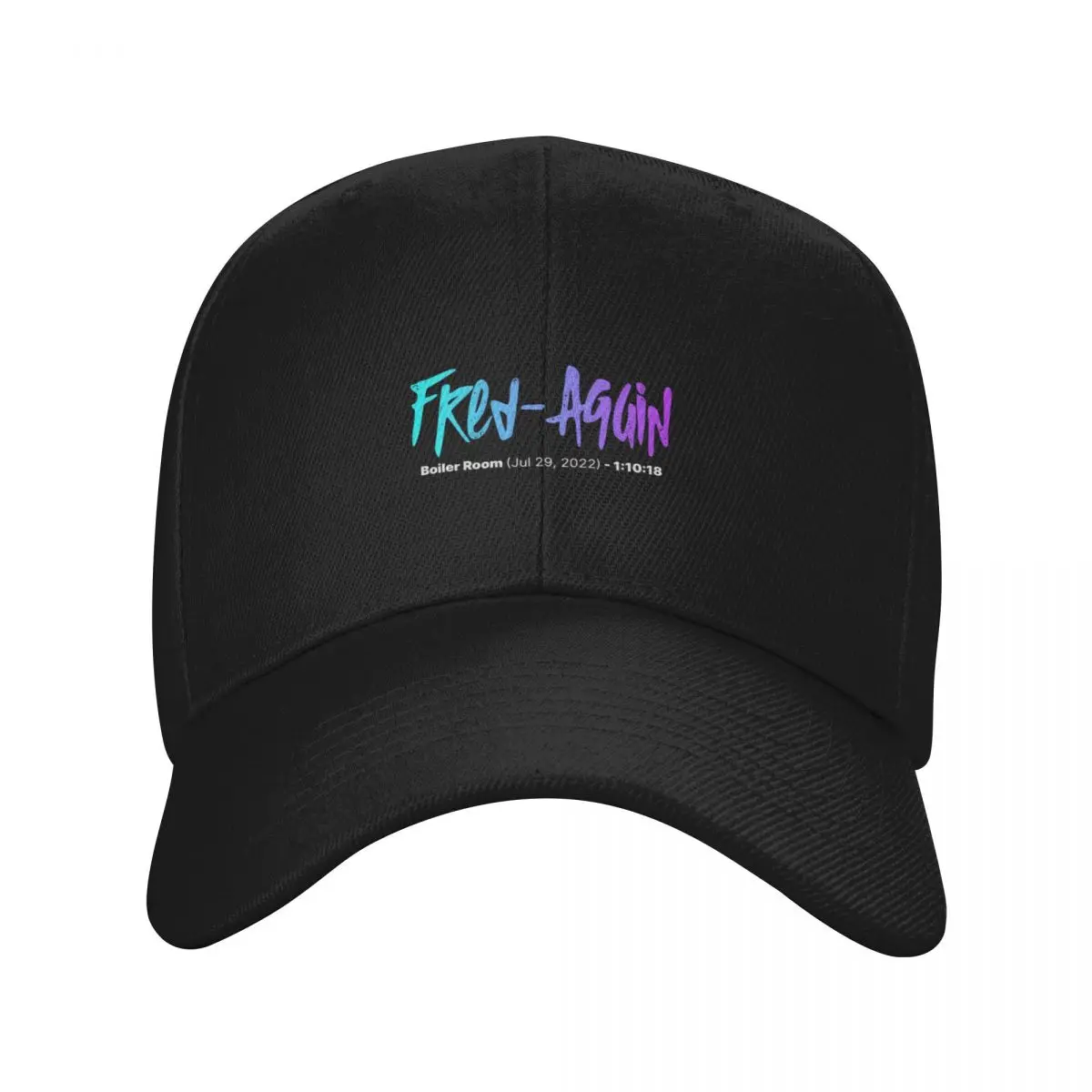 Fred Again Boiler Room Baseball Cap Golf Wear Rave For Man Women's