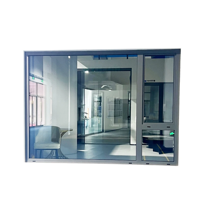 CHANGYI wind pressure PG50 Aluminum Window Customized Double Glass Casement Window Soundproof Energy Efficient Casement Win