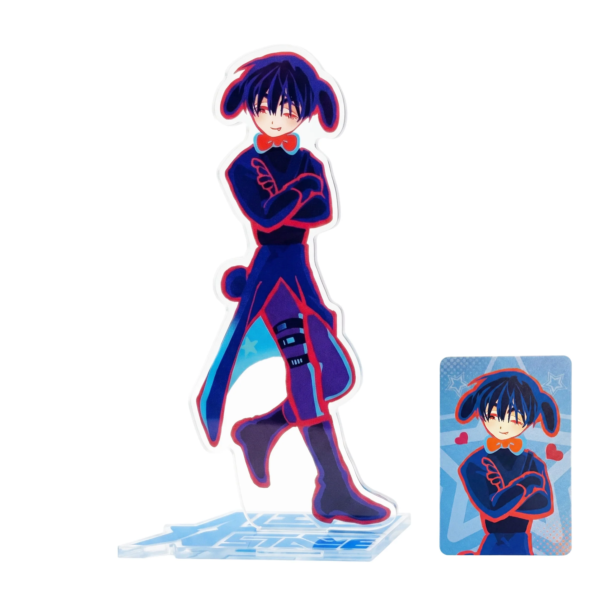 

Alien Stage Rabbit Series Acrylic Stand Figure, Officially Licensed Anime ALNST Desk Decor with Bonus Collectible Card