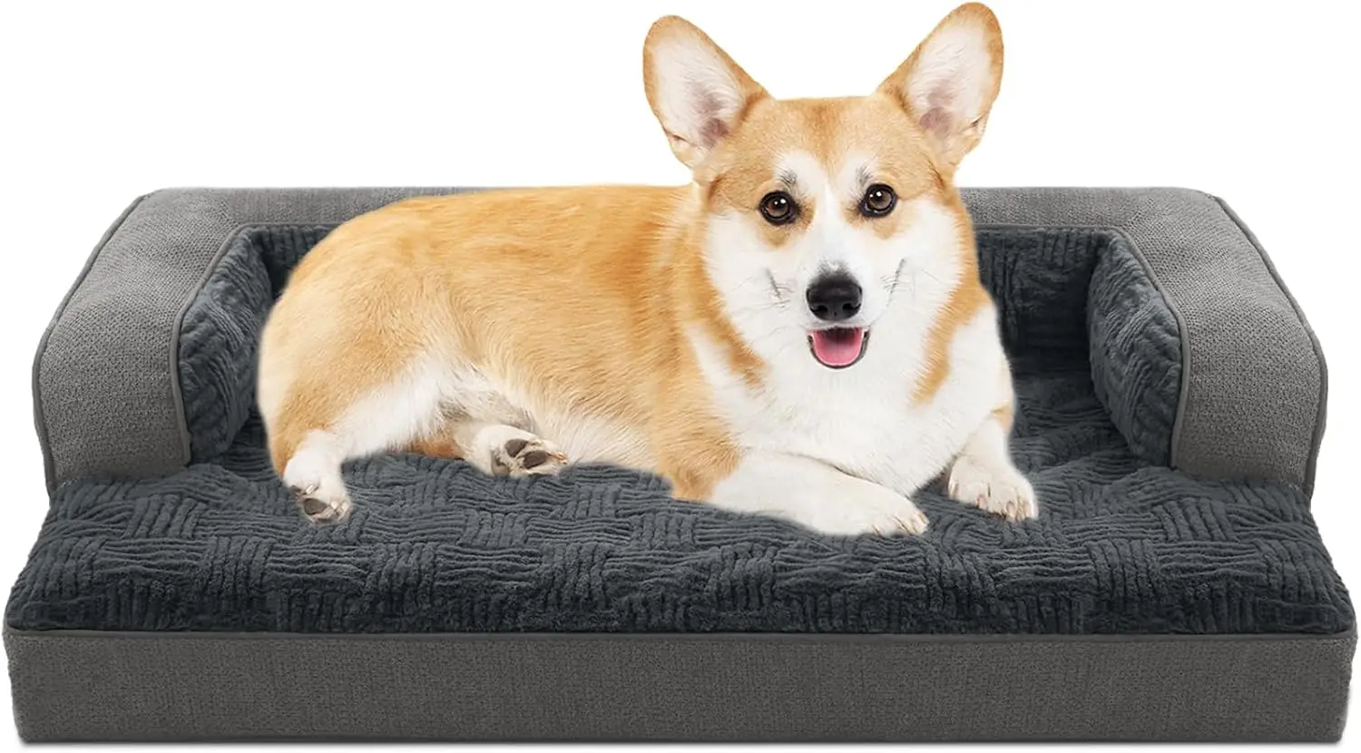

Orthopedic Dog Beds For Large,Medium Dogs,Dog Bed Sofa Pet Bed With Removable Washable Cover&Non-Slip Bottom&Supportive Foam