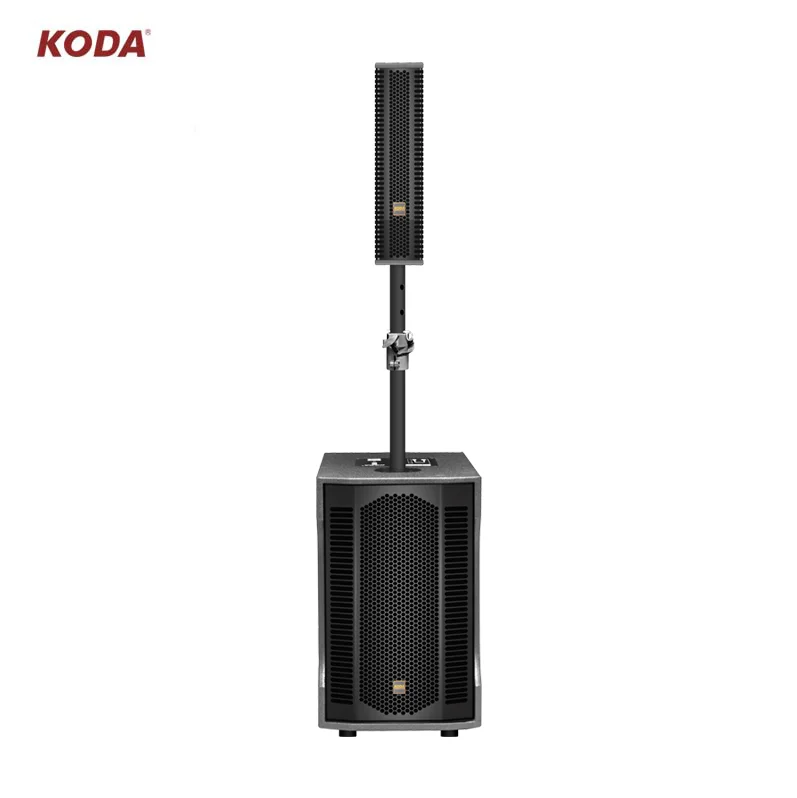 KODA Black Pa column speaker system line array column speaker