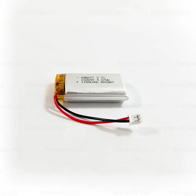 Bateria Li Po 1100 mAh 3,7 V Li 102540   Baterie litowo-jonowe Lipo polimerowe do instrumentów kosmetycznych Logger Produkty elektroniczne z