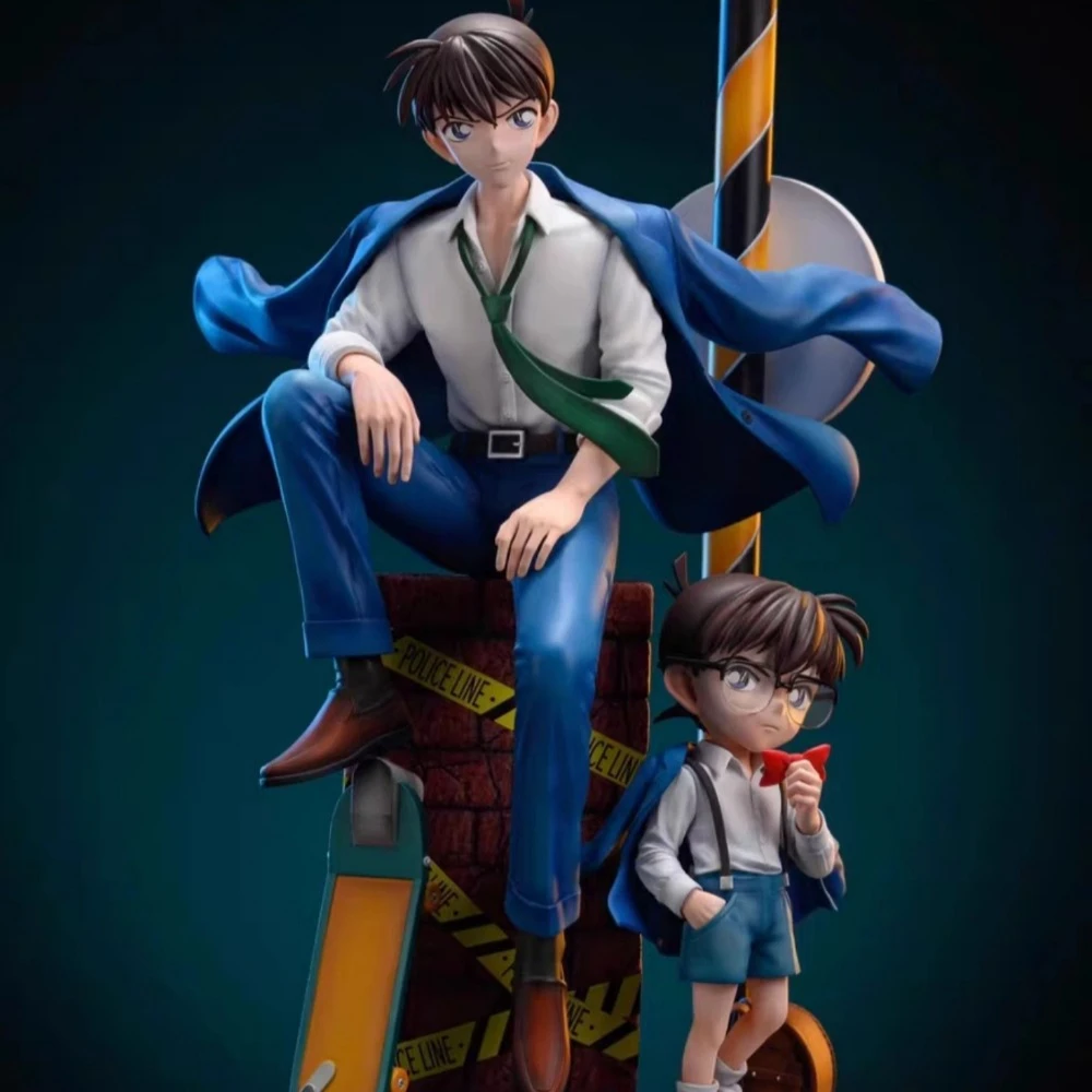 

Detective Conan Shinichi Kaito Kid Kuroba Dual Portrait Figma Sp Collectible Figure Model Anime Display Birthday Gift Toy