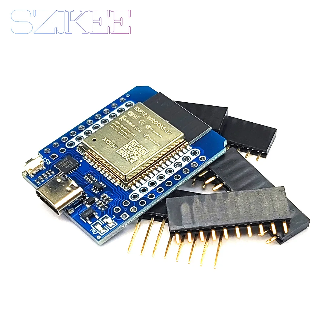 D1 Mini ESP32 ESP-32 WiFi+Bluetooth Mini D1 ESP32 Development Board CP2104 Micro/Type-C Can Be Selected Based ESP8266