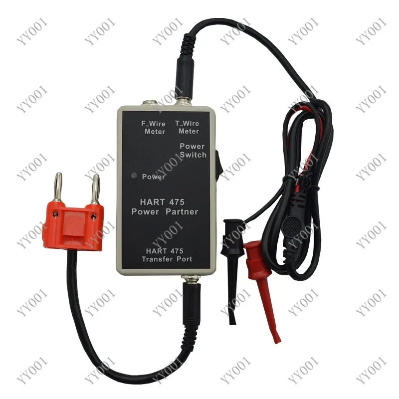 Field Communicator Test Cable Power Assistant Wire Compatible with 475 Controller