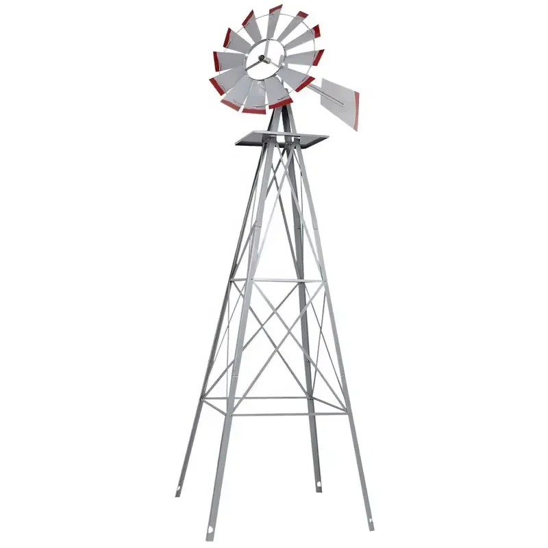 Simple Design Weather Resistant Garden Windmill