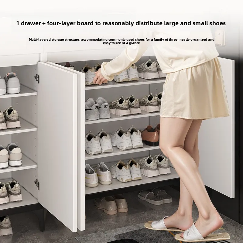 Home door shoe cabinet Home door porch Storage storage cabinet Integrated shoe rack
