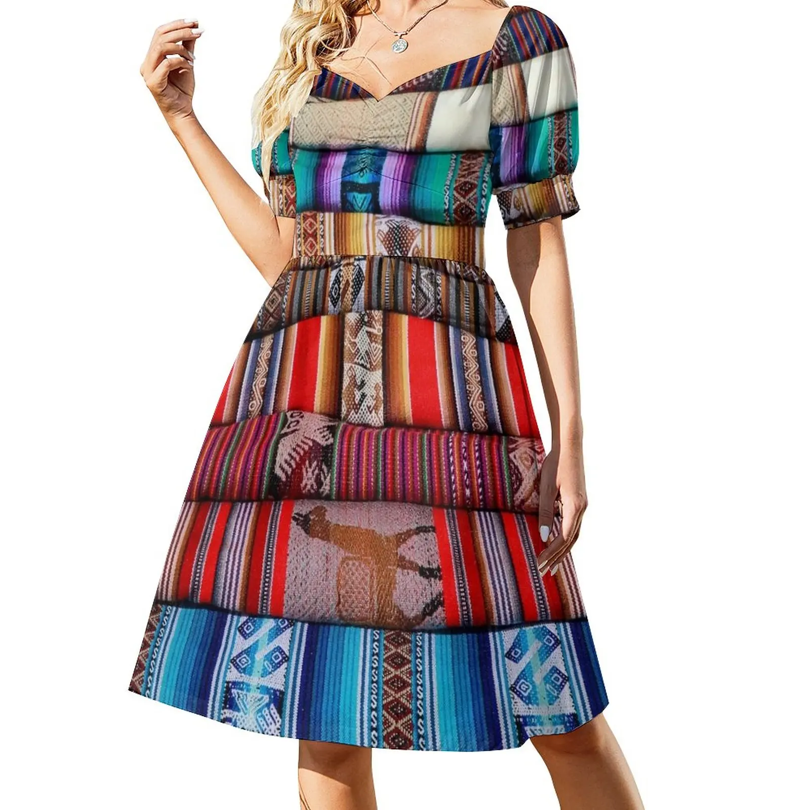 

Peruvian Blankets Sleeveless Dress african dresses for woman Dress for girls