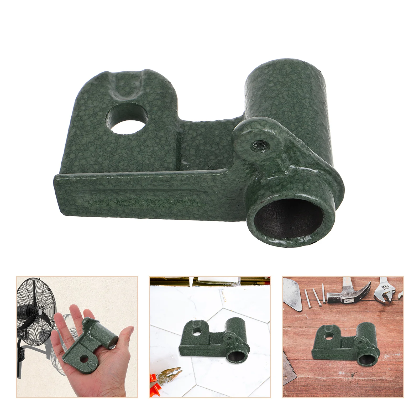 

Fan Bracket Wall Mount Industrial Horn Design Heavy Duty Metal Support For Floor Ceiling Outdoor Use Iron Holder