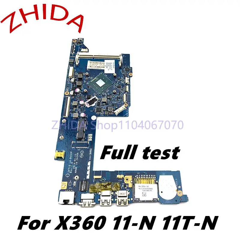 

Материнская плата для ноутбука HP Pavilion X360 11-N 11T-N DDR3 N3530 CPU La-b151p 764236 -501 764236 -001 755724 -001 Полный тест материнской платы