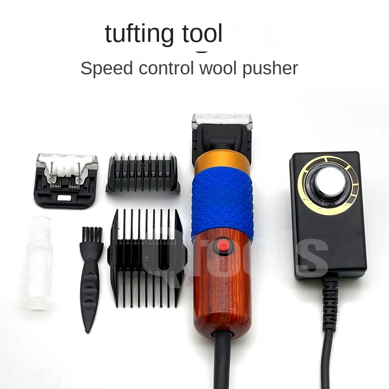 

Tufting Carpet Trimmer Rug Knitting Carver with Shearing Guide Electric Rug Tuft Carver Clippers Carpet Carving Tool