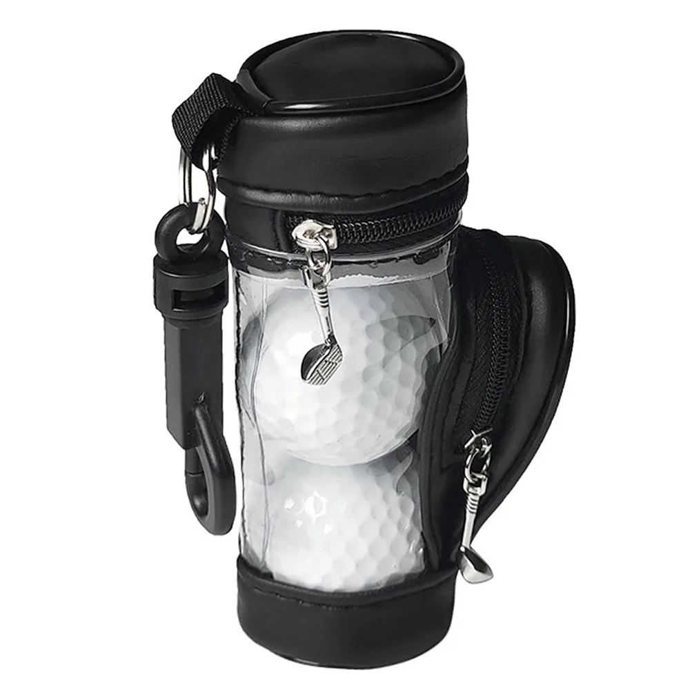 

Сумка для гольфа, двухслойная сумка для гольфа, легкий чехол для хранения гольфа из ПВХ, подвесной зажим, сумка для хранения гольфа на талии