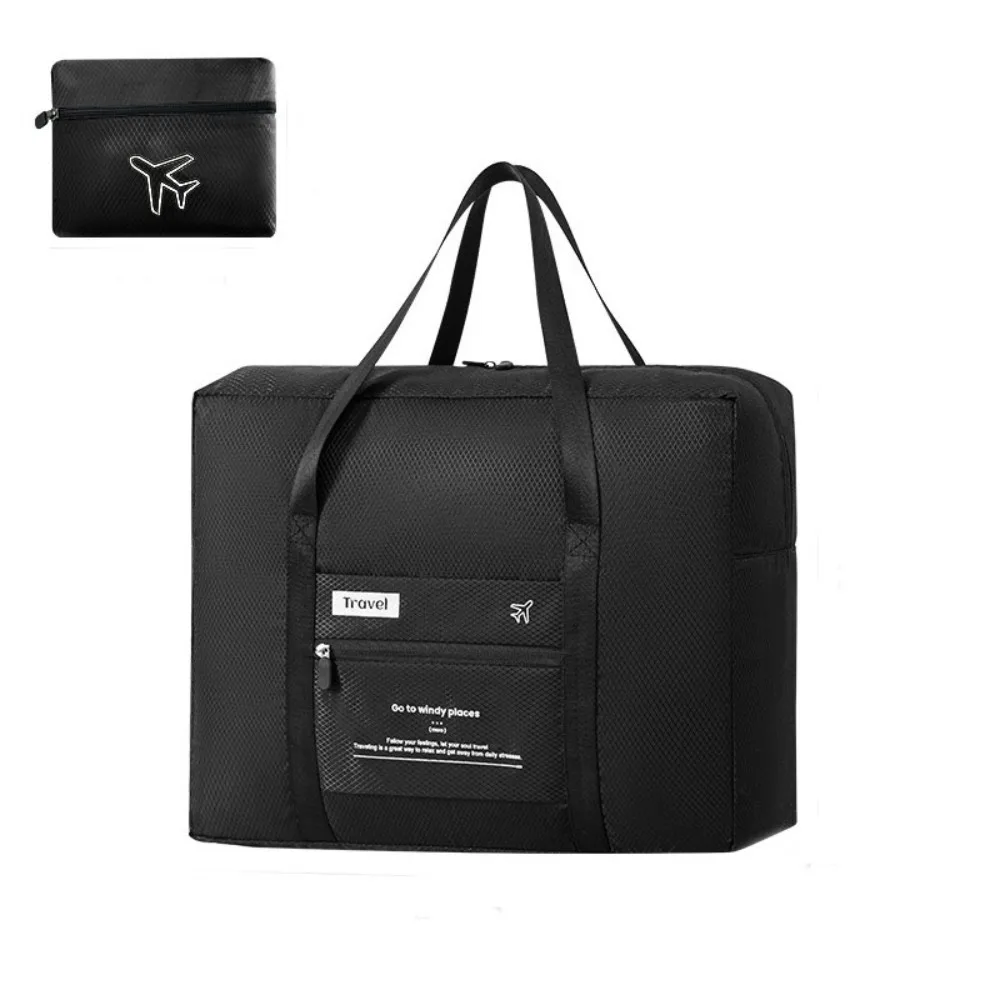 

Складная дорожная сумка большой вместимости, удобная легкая сумка для фитнеса и тренировок, водонепроницаемая сумка для сухого и влажного разделения ручной клади