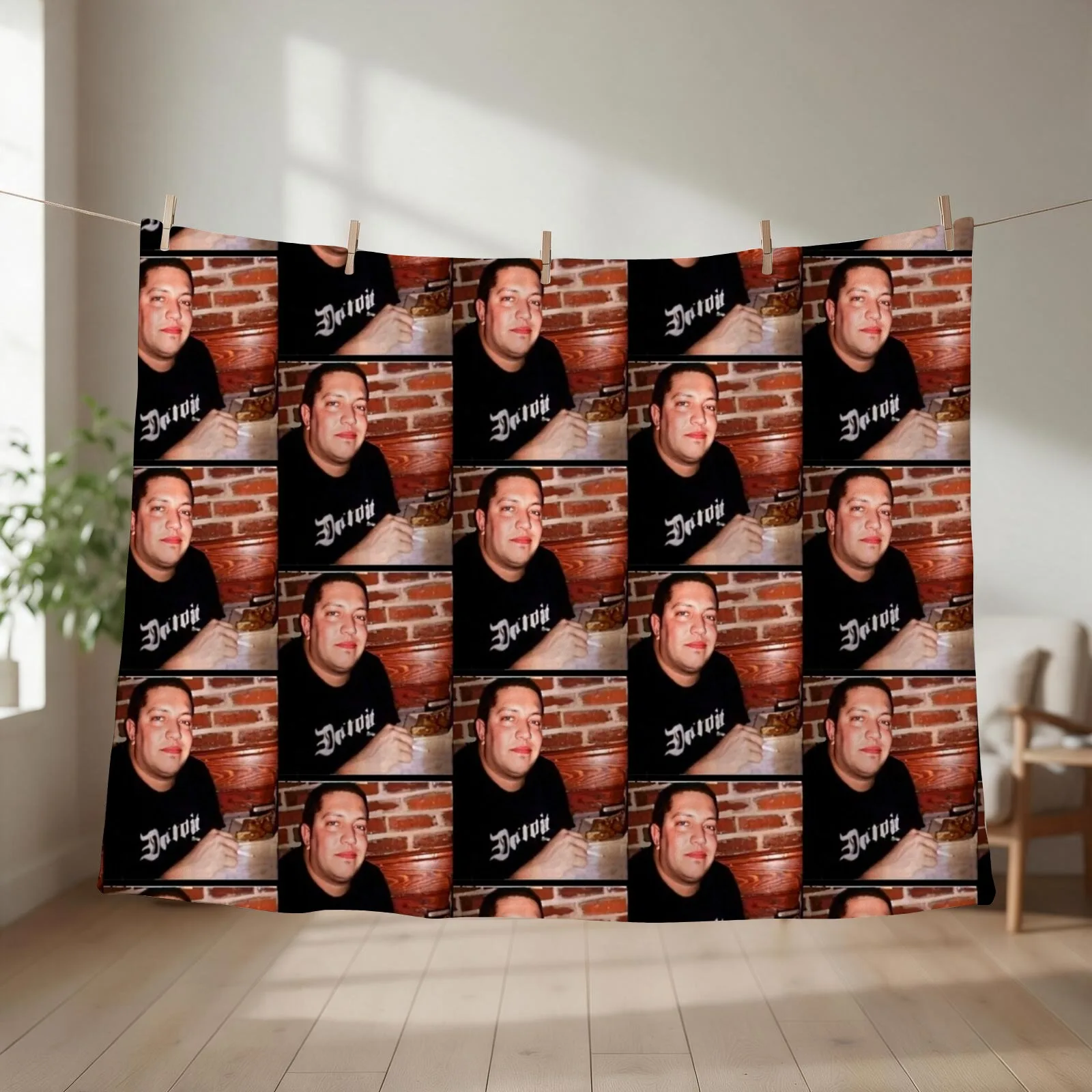 Impractical-Jokers-Sal_s-Face Throw Blanket Soft Plaid wednesday Soft Plush Plaid Sofa Blankets