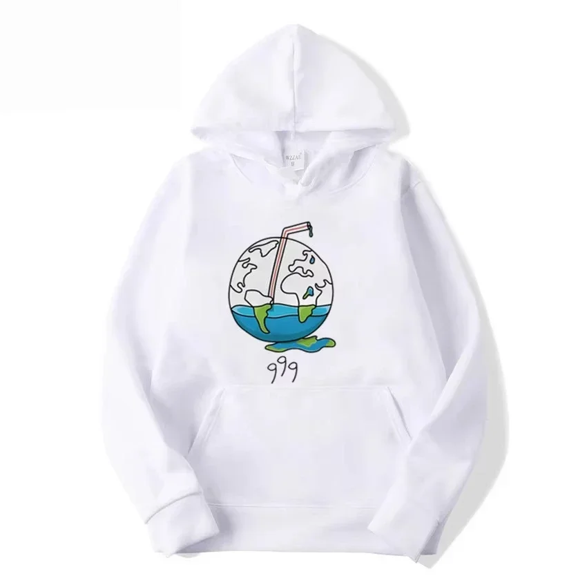 

Мужской и женский топ с принтом больших размеров, свободный повседневный, мягкий, удобный и дышащий, свободный пуловер с капюшоном для занятий спортом на открытом воздухе