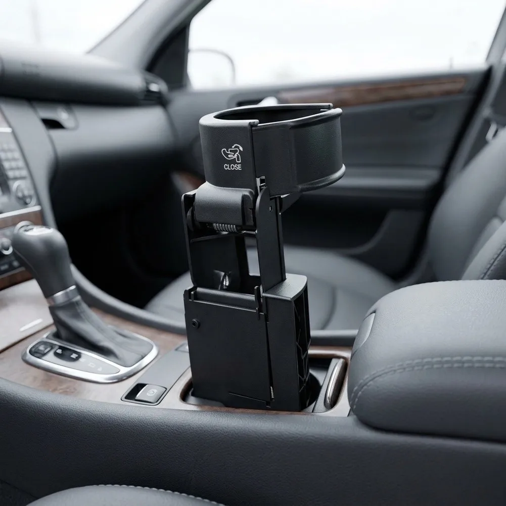 Center Console Fold Cup Holder for Mercedes For Benz C Class W203 Model Years 2001 2002 2003 2004 2005 2006 2007 A2036800879