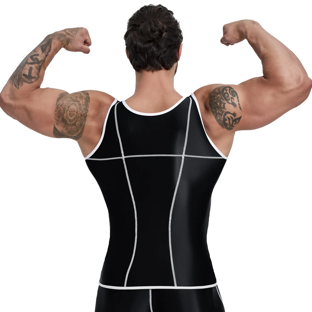 AMORESY Spandex Tight-fitting Athletic Hurdle Vest For Men High Elastic Breathable Gym Trainning Running Fitness Pants