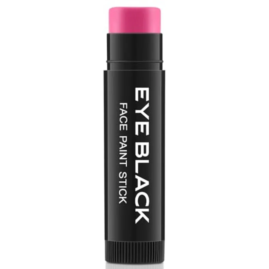 

Hot Pink Eye Black Stick for Multi Sports Anti-Glare EyeBlack For Baseball Football Softball Lacrosse Water-Proof Eye Black Gre